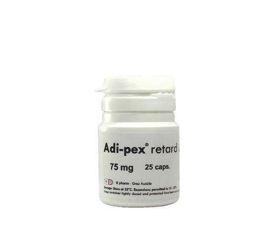 Adi-pex retard® Gpharm 75mg 25caps