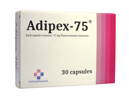 Adipex-75® 75mg 30caps Vertaxpharma