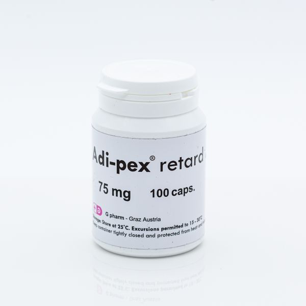Adi-pex® Retard Generic Pharmacy 75mg 100caps