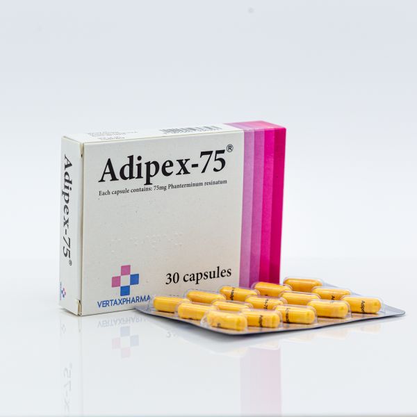 Adipex-75® 75mg 30caps Vertaxpharma
