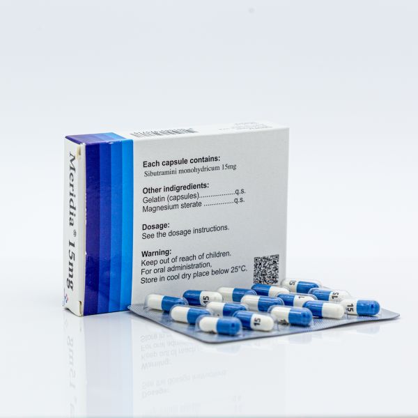 Meridia® 15mg 30caps Vertaxpharma