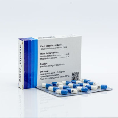 Meridia® 15mg 30caps Vertaxpharma