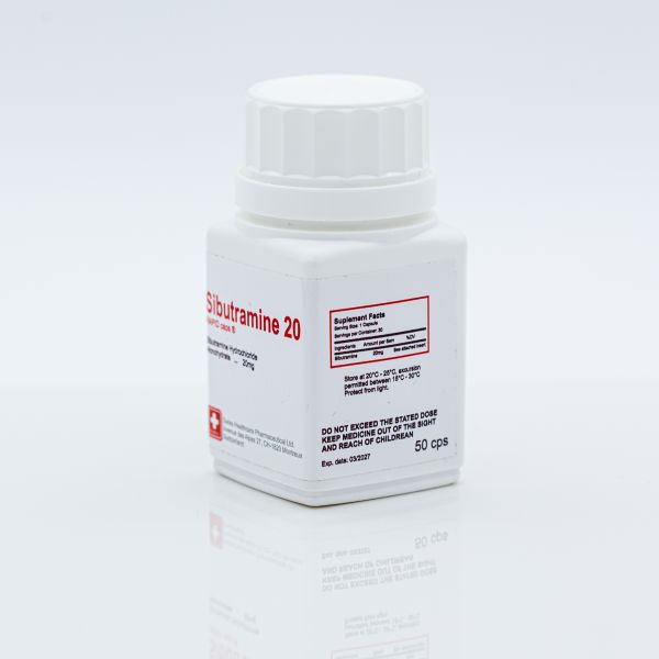 Sibutramine 20 RAPID caps® Swiss 50caps